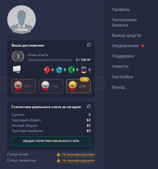 личный кабинет